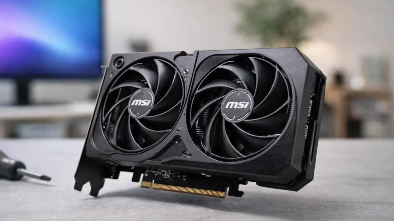MSI RTX 5060 Shadow 2X OC — pra quem busca performance em jogos