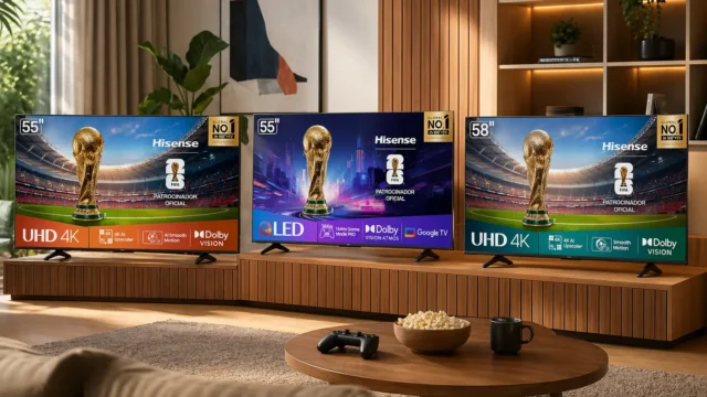 TV Hisense: 3 opções por perfil de uso para escolher com clareza
