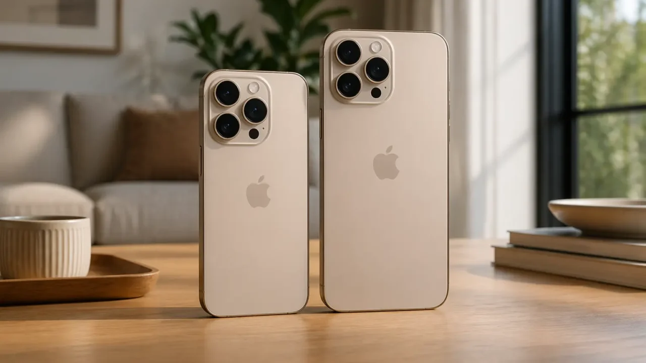 iPhone 16 Pro Desert: 2 modelos para decidir pelo uso