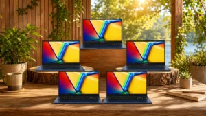 Notebook ASUS i5: 5 opções por memória, SSD e sistema