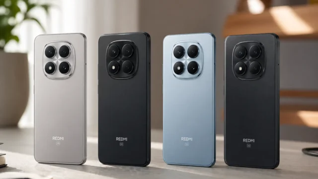 Redmi Note 15 Pro: 4 opções por memória, cor e rotina