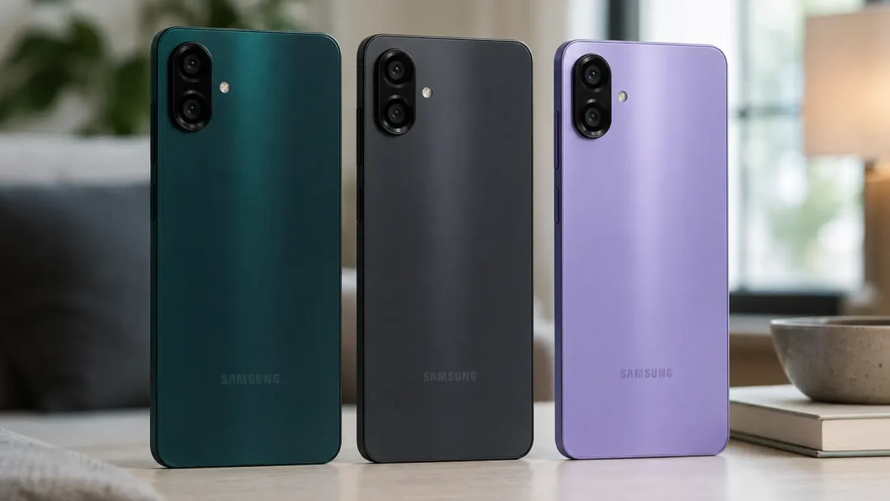 Galaxy A07 256GB: 3 opções por cor para uso diário