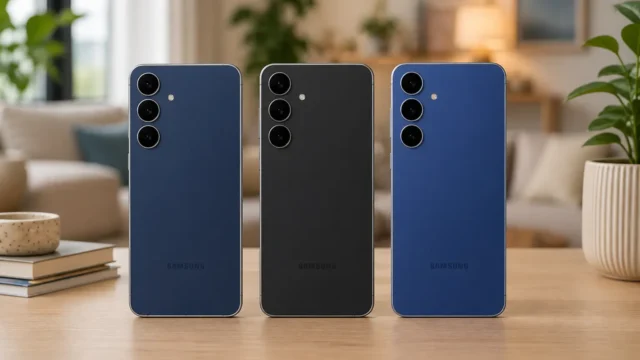 Galaxy S25 FE: 3 opções por cor para uso diário
