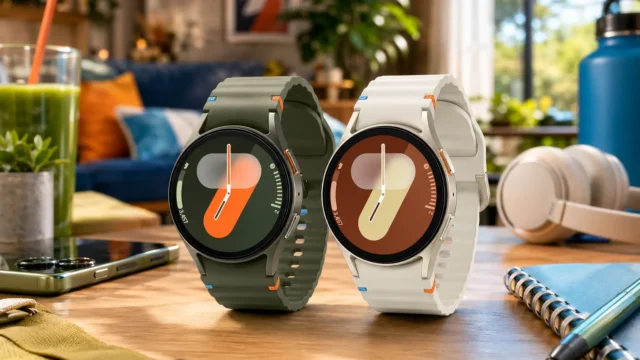 Galaxy Watch7 40mm: 2 opções por cor para uso diário