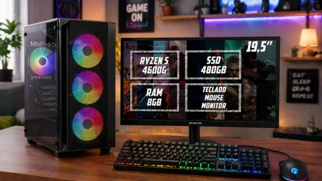 PC gamer completo Ryzen 5: 4 opções por perfil de uso