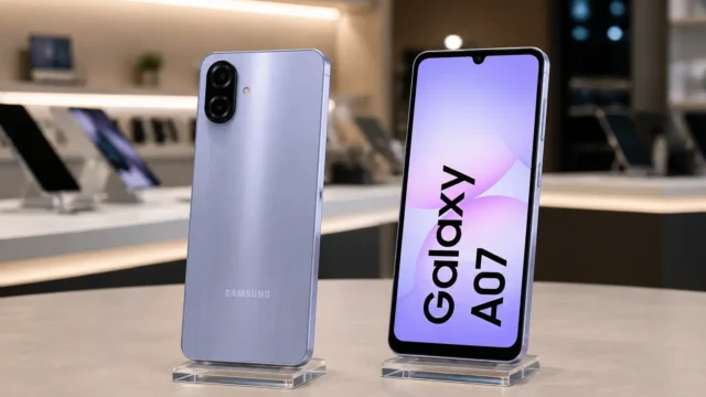 Samsung A07: 2 opções de celulares violeta por memória para escolher pelo uso diário