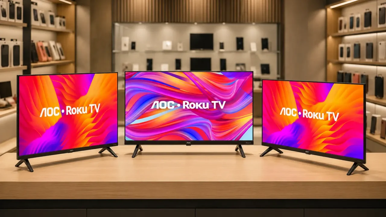 Smart TV AOC 32: 3 opções para streaming e uso diário em casa