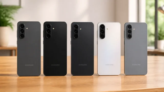 Celulares Samsung A56 e A36 5G: 5 opções de 256GB por perfil de uso