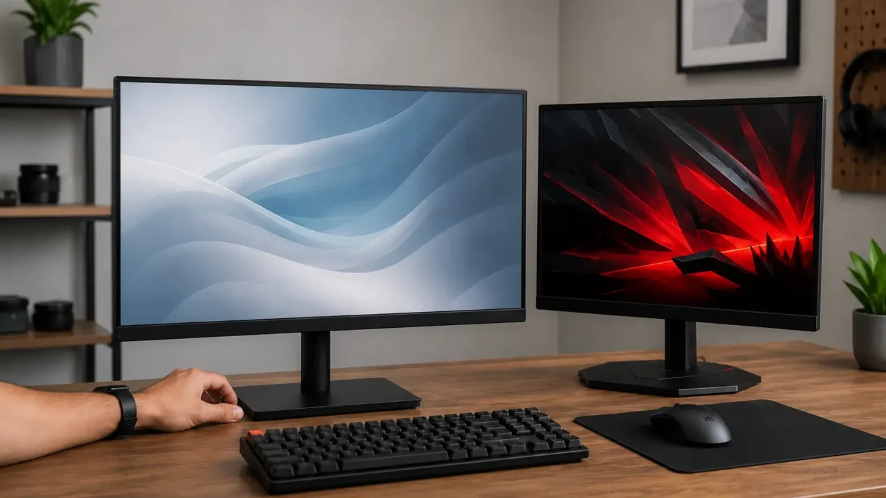 Monitor Acer MK241Y ou Nitro 180Hz: veja qual tela faz mais sentido antes de comprar
