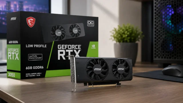 RTX 3050 LP ou RTX 5060: compacto ou geração mais nova?