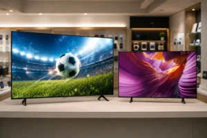 Samsung 65" Crystal UHD ou OLED 55": tamanho ou imagem?