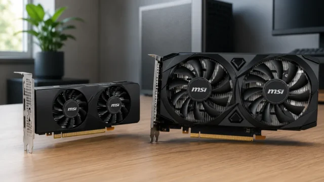 RTX 3050 LP ou Ventus 2X: formato ou portas claras?