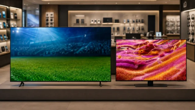Samsung 70" Crystal UHD ou 43" Neo QLED: o que muda?