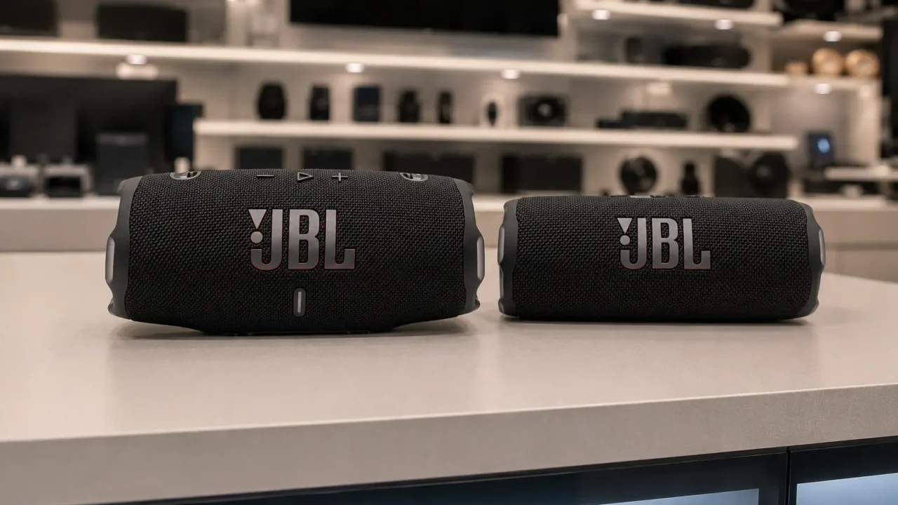 JBL Flip 7 ou Charge 6: portabilidade ou autonomia?