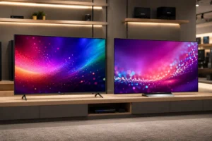 LG 65 UHD AI ou OLED evo: o que muda na escolha na prática