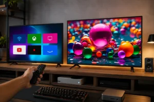 Antes de comprar uma smart TV 43", veja se vale pagar mais por 4K ou escolher Full HD sem perder funções essenciais