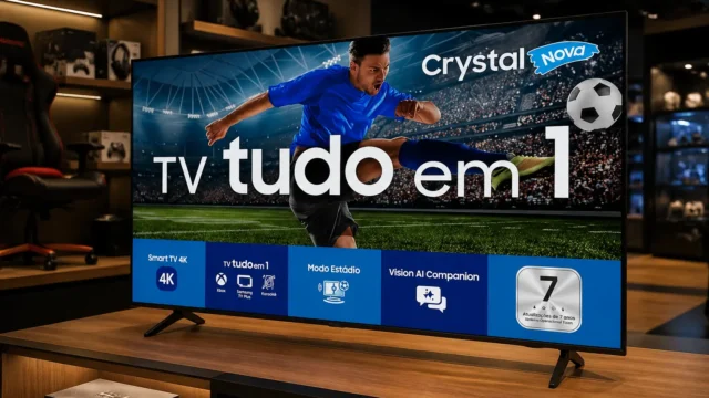Samsung Crystal UHD 55 ou OLED 65: upgrade ou manter?