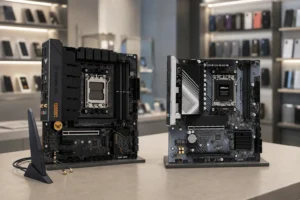 Asus TUF B650M-E WIFI ou ASRock B650M-HDV: qual faz mais sentido?