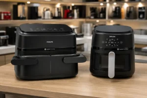 Airfryer Philips Walita 7,1L ou 6,2L: qual faz mais sentido?