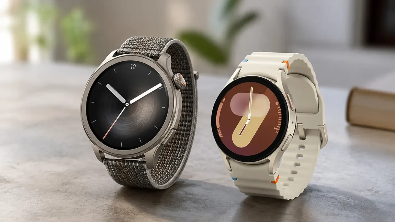 Amazfit Balance ou Galaxy Watch7: bateria longa ou integração Samsung?