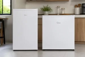 Frigobar Midea 45L ou 93L: qual tamanho faz mais sentido?