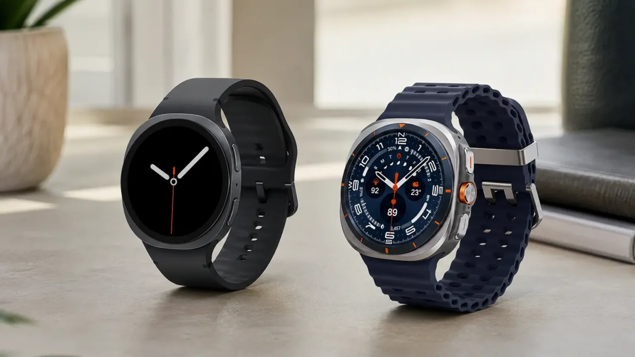 Galaxy Watch8 ou Watch Ultra: qual perfil faz mais sentido?