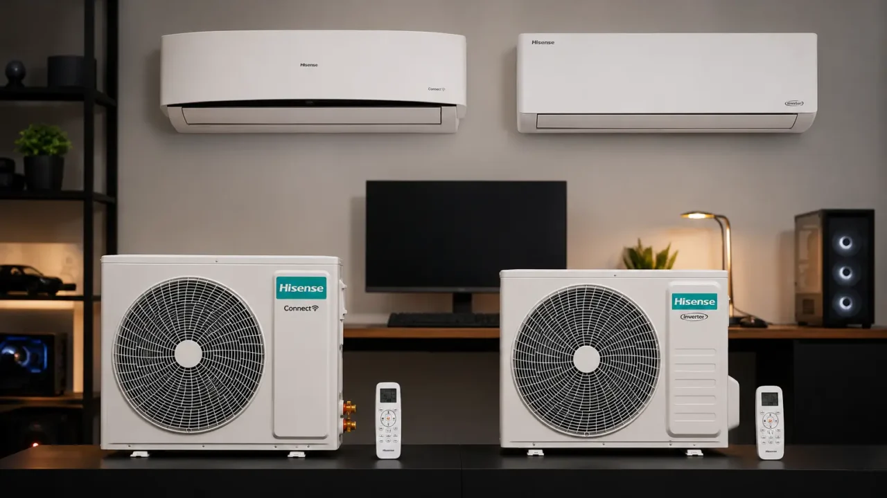Hisense 24.000 BTUs frio ou quente/frio: o que muda?