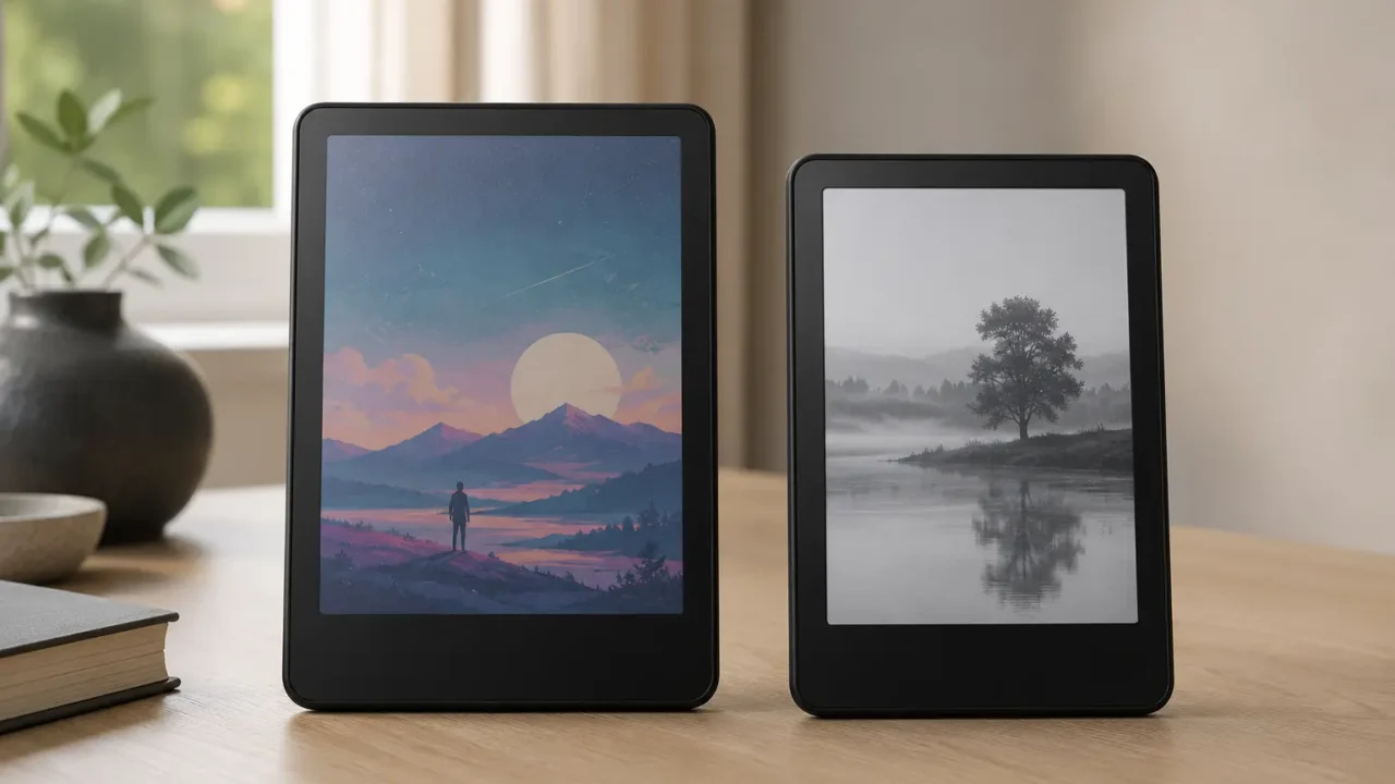 Kindle Colorsoft ou Paperwhite: quando a cor faz diferença?