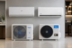 Elgin 9000 BTUs ou Midea 12000 BTUs: capacidade muda o uso