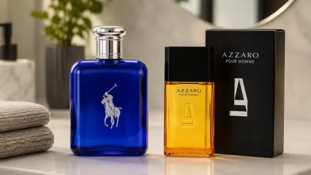 Polo Blue ou Azzaro Pour Homme: frescor ou assinatura clássica