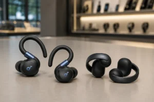 Sport X20 isola o treino; AeroClip mantém o ambiente por perto