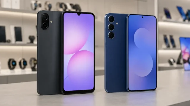 Galaxy A07 ou S25 FE: dois perfis de uso na linha Samsung