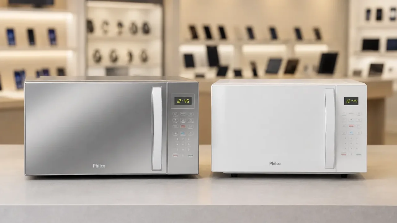 Philco PMO28B ou PMO38E: 25L e 33L atendem cozinhas diferentes