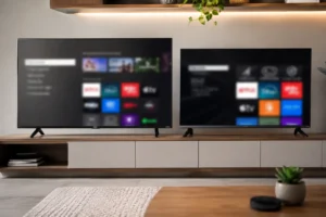TV AOC 43 Roku e Philco 43: tela e áudio definem a escolha