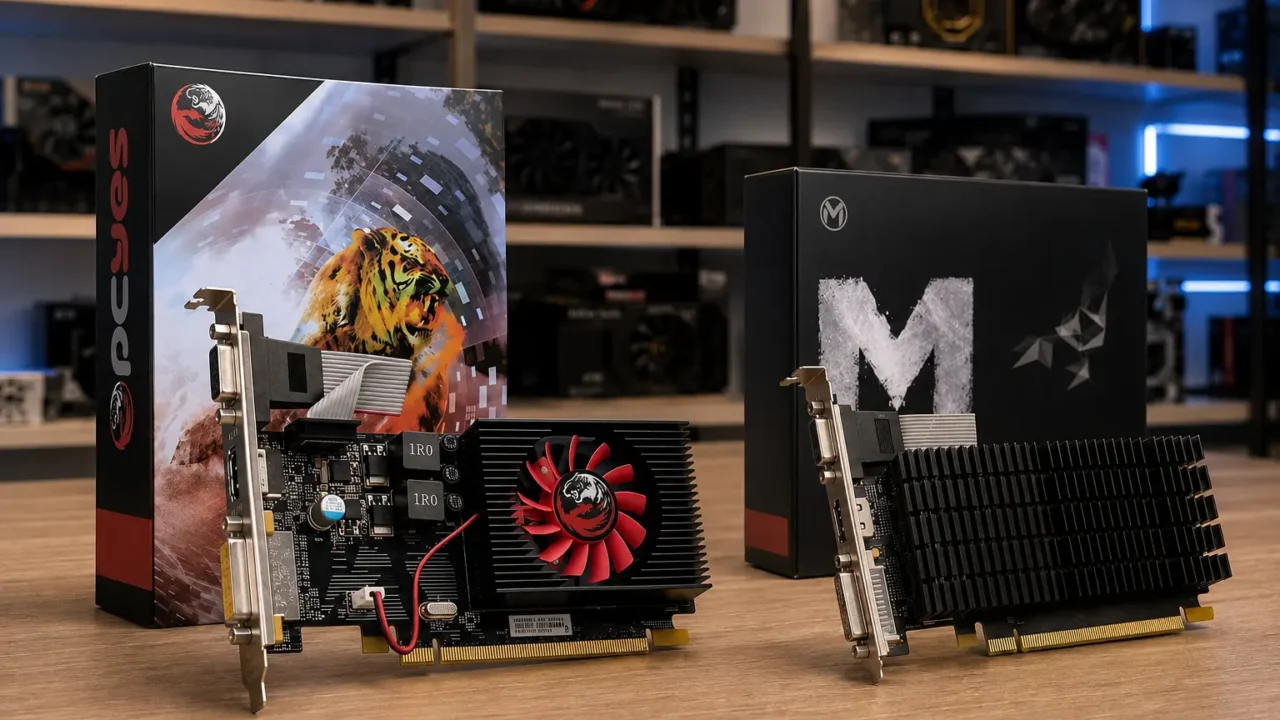 PCYES R5 230 ou maxsun R5 230: foco no PC compacto
