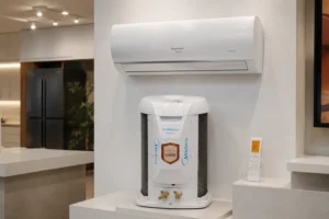 Ar-condicionado inverter: Midea 22000 BTUs ou modelos compactos
