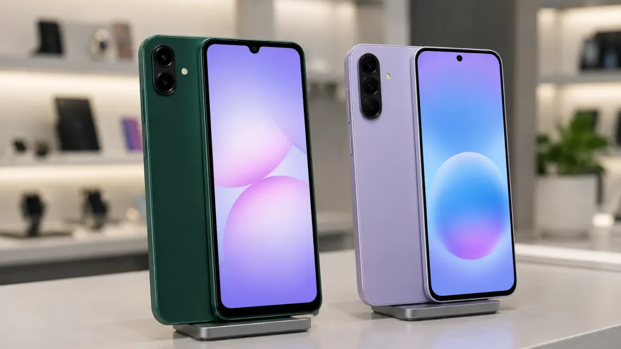 Galaxy A07 ou A57 5G: a diferença está no perfil de uso