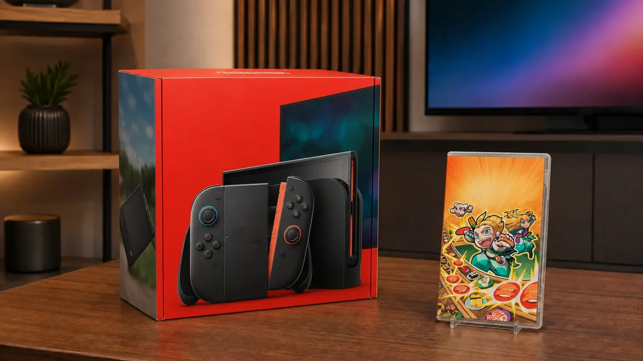 Nintendo Switch 2 ou Sushi Striker: console e jogo têm papéis diferentes