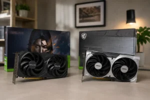 RTX 5060 Ti Galax ou RTX 5060 MSI: GPU ou projeto pesa mais
