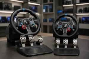 Logitech G29 e 941-000111 são parecidos; o pacote separa