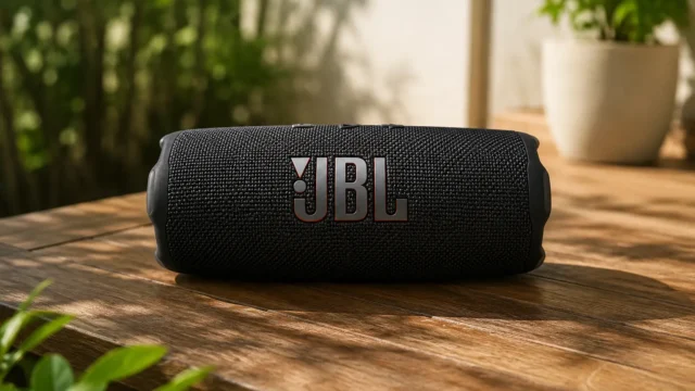JBL Charge 6 fica no meio entre caixas compactas e maiores
