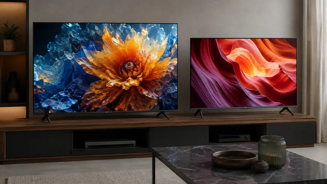 TCL 65P8K ou 50P7K: 65" e 144 Hz definem a escolha