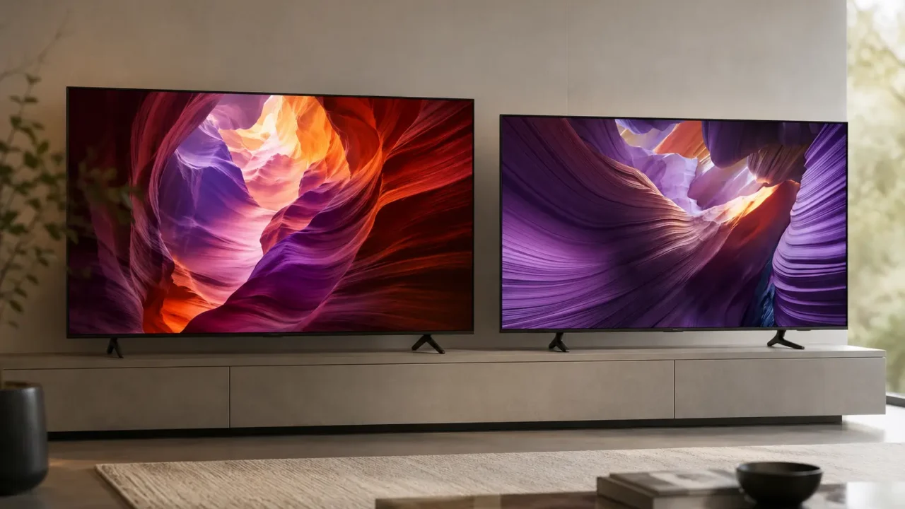 TCL 65P8K ou Samsung S85F: QLED e OLED para usos diferentes