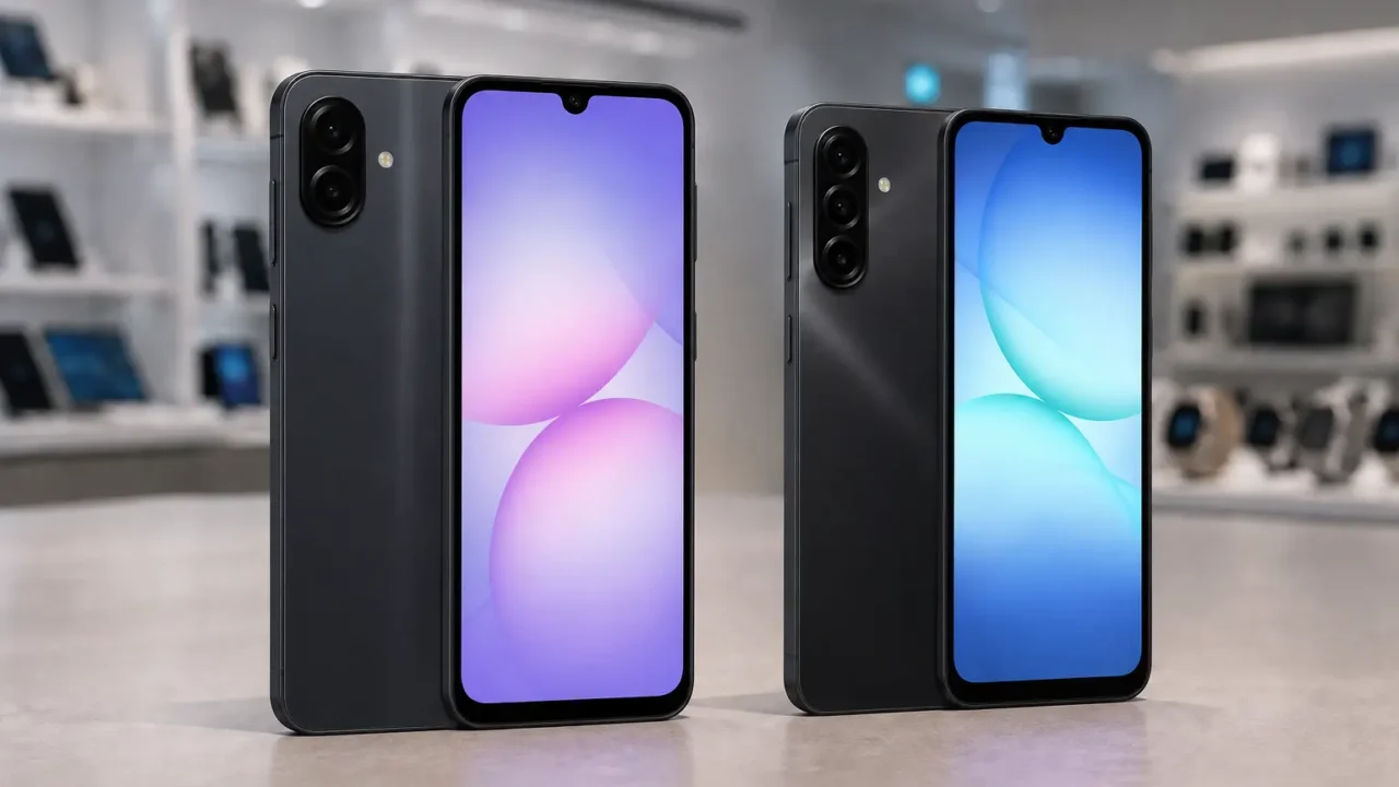 Galaxy A07 ou Galaxy A17: básico ou mais recursos no dia a dia