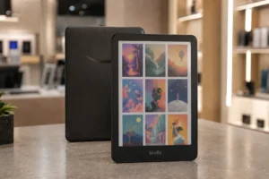 Kindle Colorsoft ou Paperwhite: tela colorida muda a leitura
