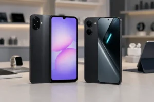 Galaxy A07 ou Poco X8 Pro: propostas diferentes no celular
