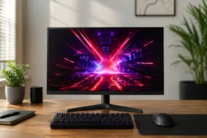 LG UltraGear 24GS60F-B separa 180Hz de telas maiores e OLED