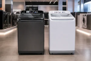 Panasonic 15 kg: acabamento e Função Vanish separam as versões