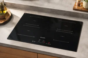 Cooktop de indução 4 ou 5 bocas: zonas e controles definem a escolha