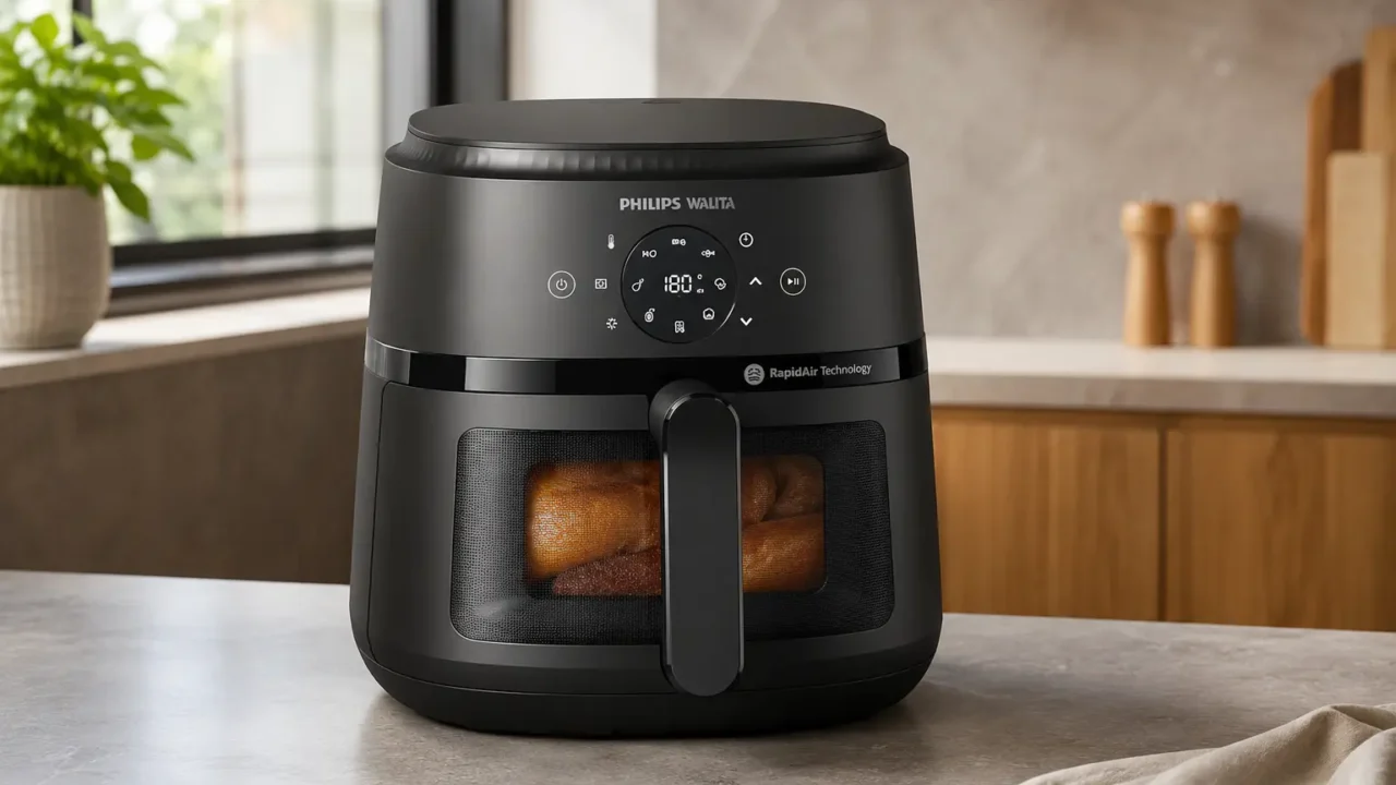 Duas air fryers Philips Walita 6,2L para perfis de cozinha diferentes